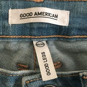 Fish net light washed jeans